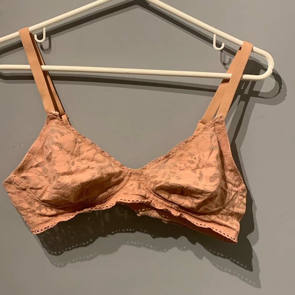 Calvin Klein Peach Bralette